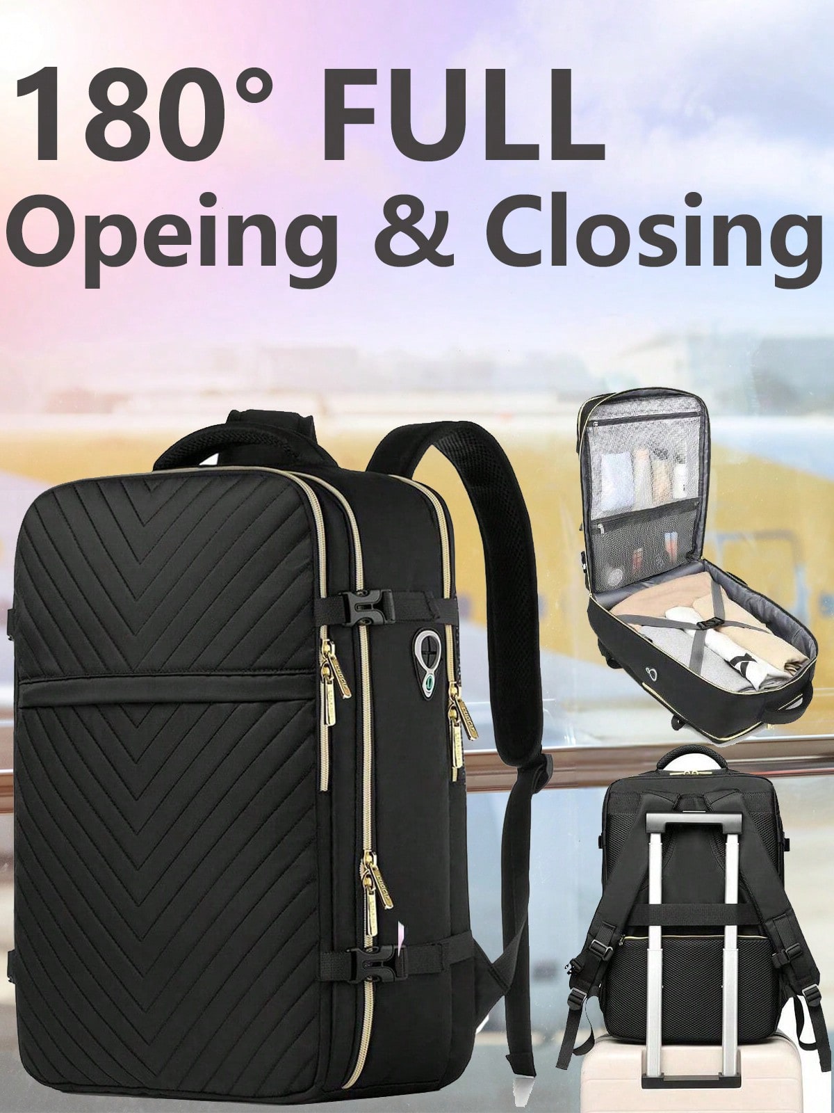 Laptop Backpack Anti Theft - Ransel Perjalanan Besar - Tas Ransel