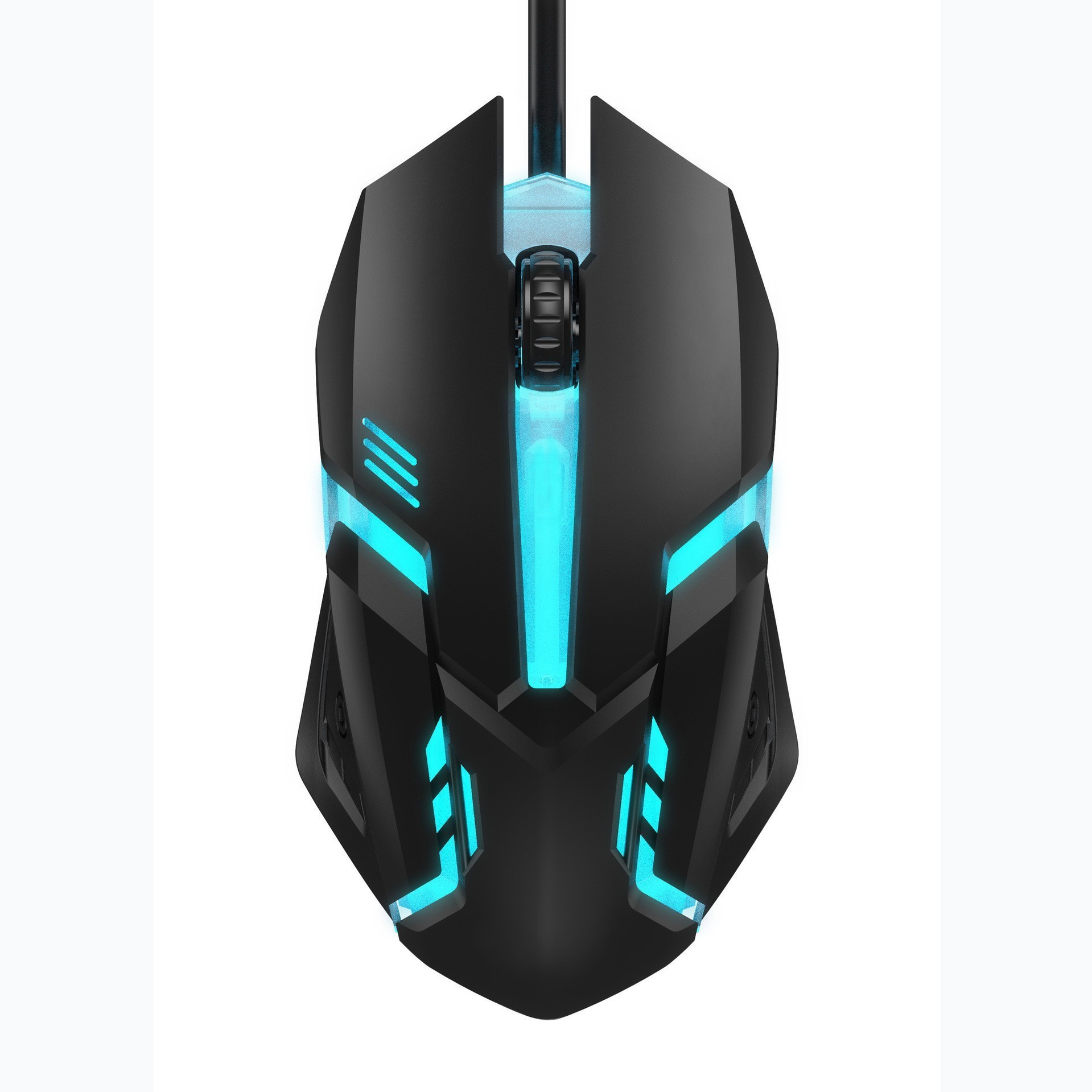 Laptop Electronics Accessories - Nexusclick Mouse Berkabel USB Lampu RGB,