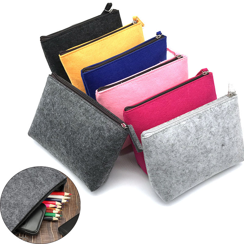 Laptop Accessories Pouch - Felt Digital Organizer Tas Kosmetik Travel