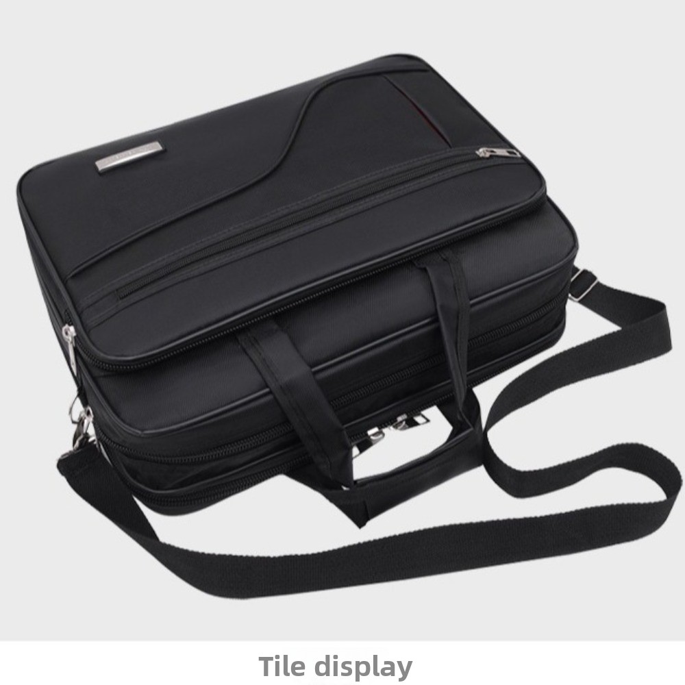 Laptop Accessories Pouch - Tas Laptop Kain Oxford, Tas Selempang,