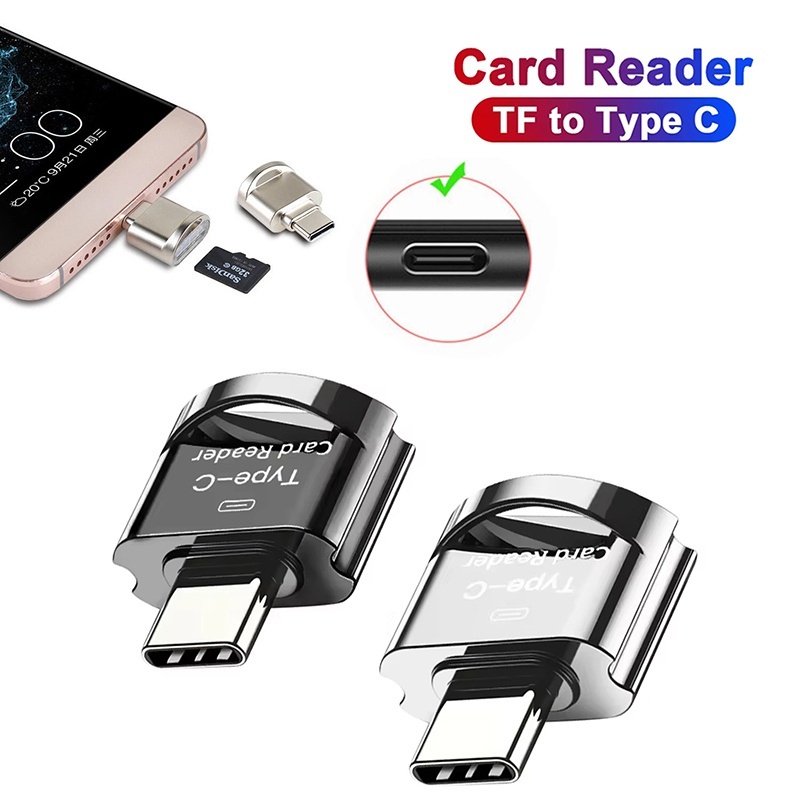 Laptop Accessories Macbook - Pembaca Kartu Micro SD TF OTG