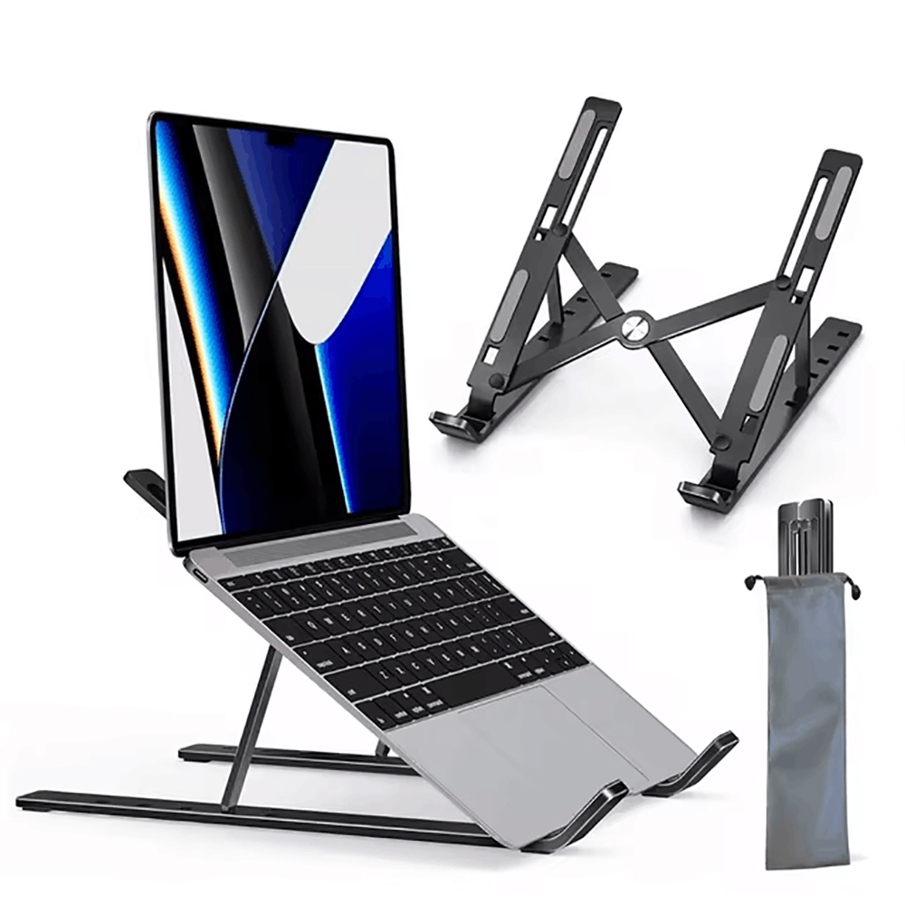 Laptop Accessories Macbook - Penyangga Laptop yang Dapat Disesuaikan, Penyangga