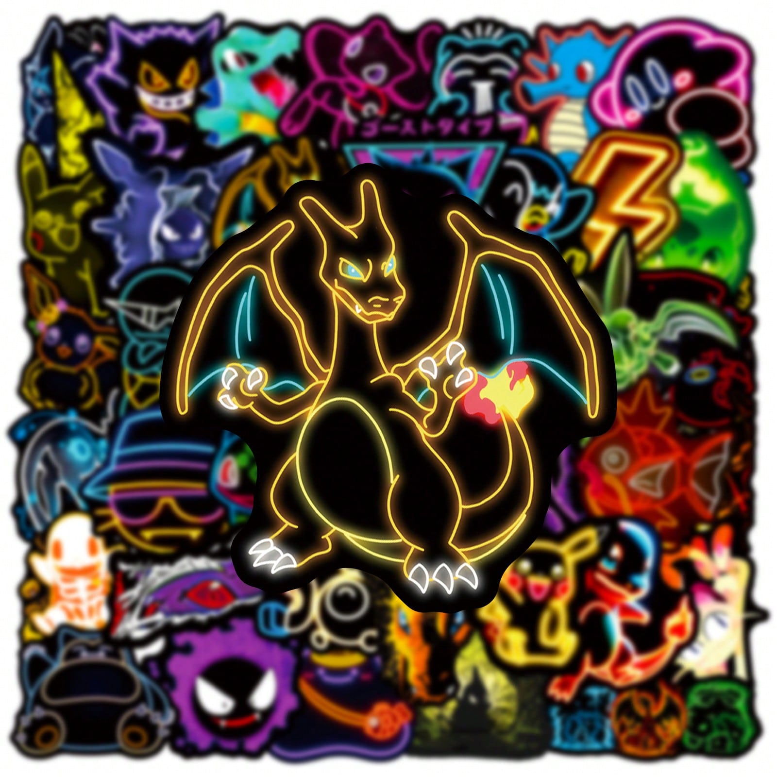 60/100pcs Stiker Anime Pokemon - Good Laptop Accessories ulasan dan harga