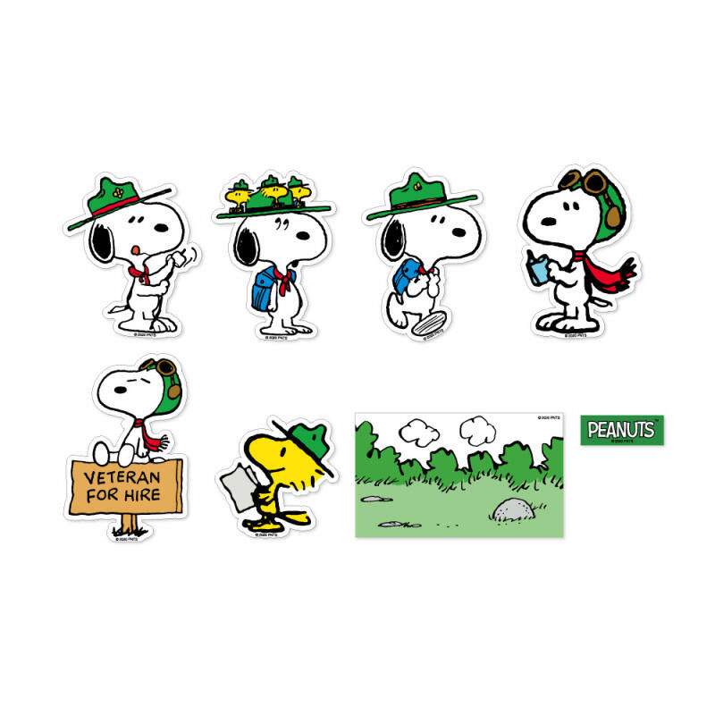 Stiker Tahan Air Kartun Snoopy - Laptop Accessories To Gift ulasan dan harga