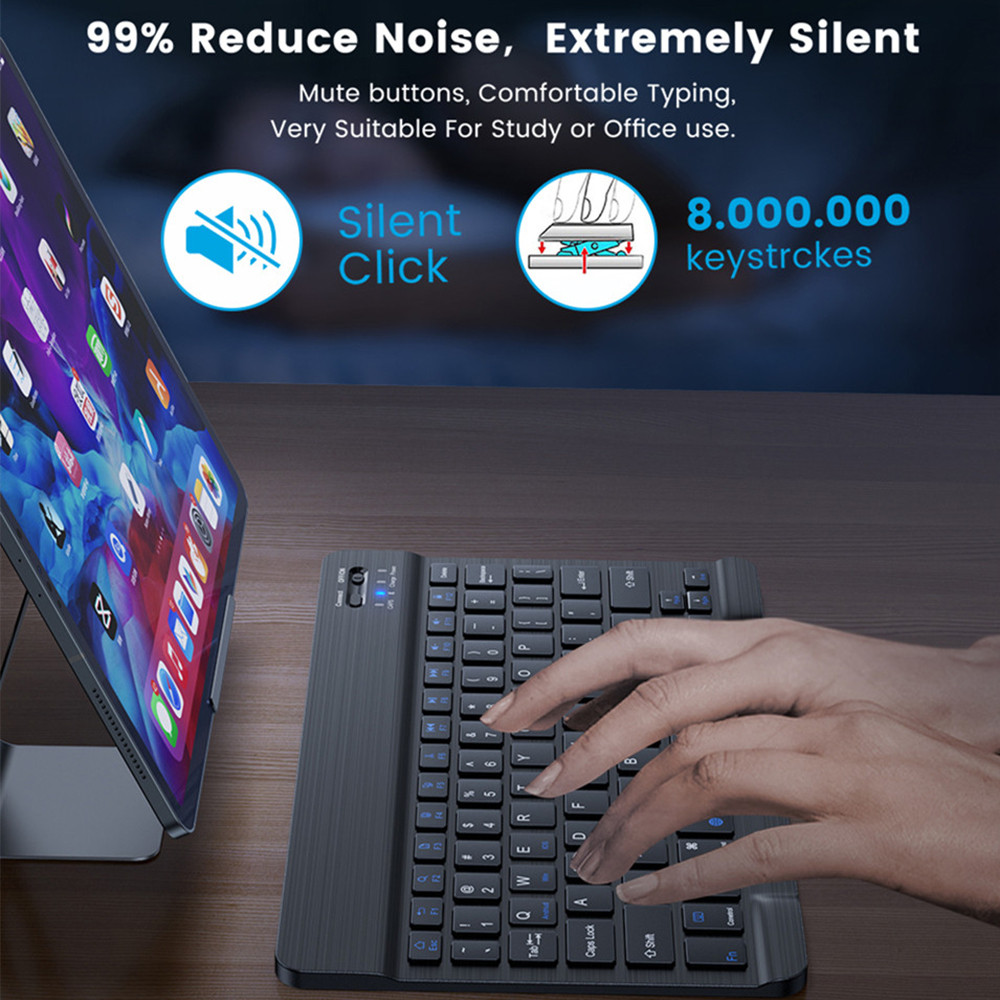 Keyboard Mouse Nirkabel Blueto - Mini Wireless Mouse ulasan dan harga