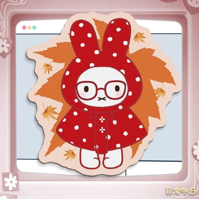 Alas Mouse Kulit Anime Miffy d - Laptop Accessories For Wrist Support ulasan dan harga