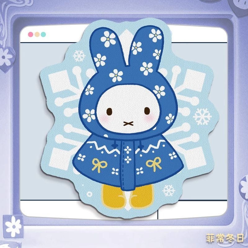 Alas Mouse Kulit Anime Miffy d - Laptop Accessories For Wrist Support ulasan dan harga