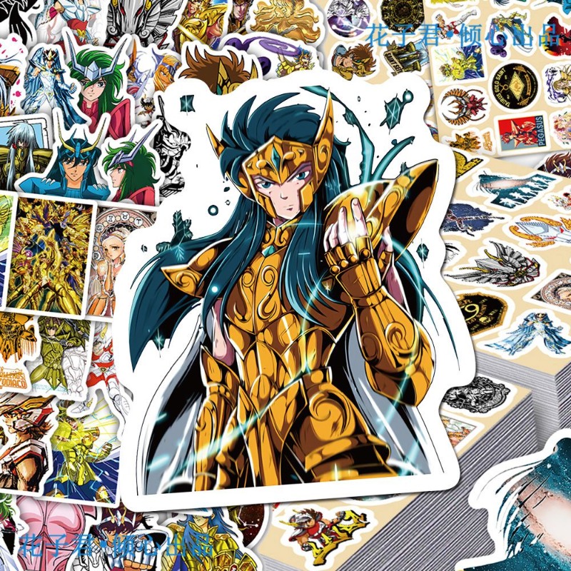 101 Buah Stiker Anime Saint Se - Good Laptop Accessories ulasan dan harga
