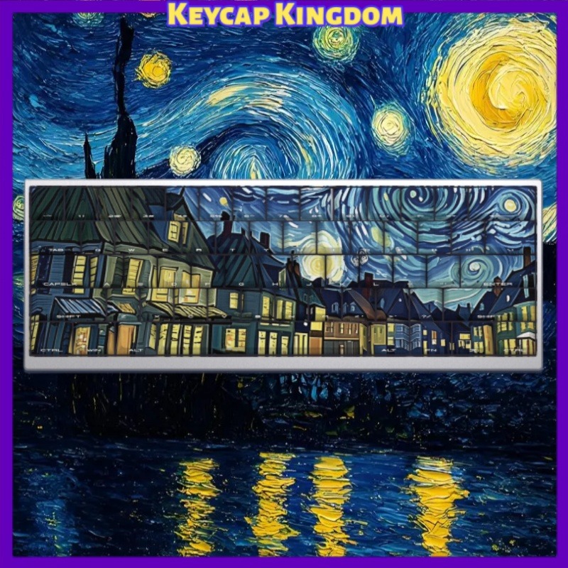 Van Gogh Keycap Tema Langit Be - Laptop Accessories To Gift ulasan dan harga