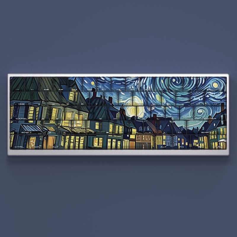 Van Gogh Keycap Tema Langit Be - Laptop Accessories To Gift ulasan dan harga