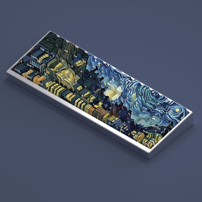 Van Gogh Keycap Tema Langit Be - Laptop Accessories To Gift ulasan dan harga