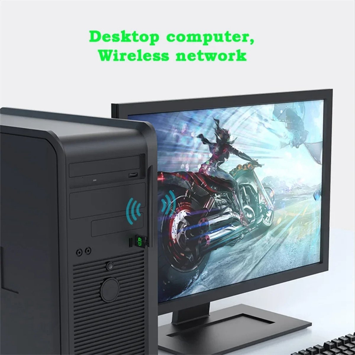 # Adaptor Wifi USB 40F (Hitam) - Laptop Electronics Accessories ulasan dan harga