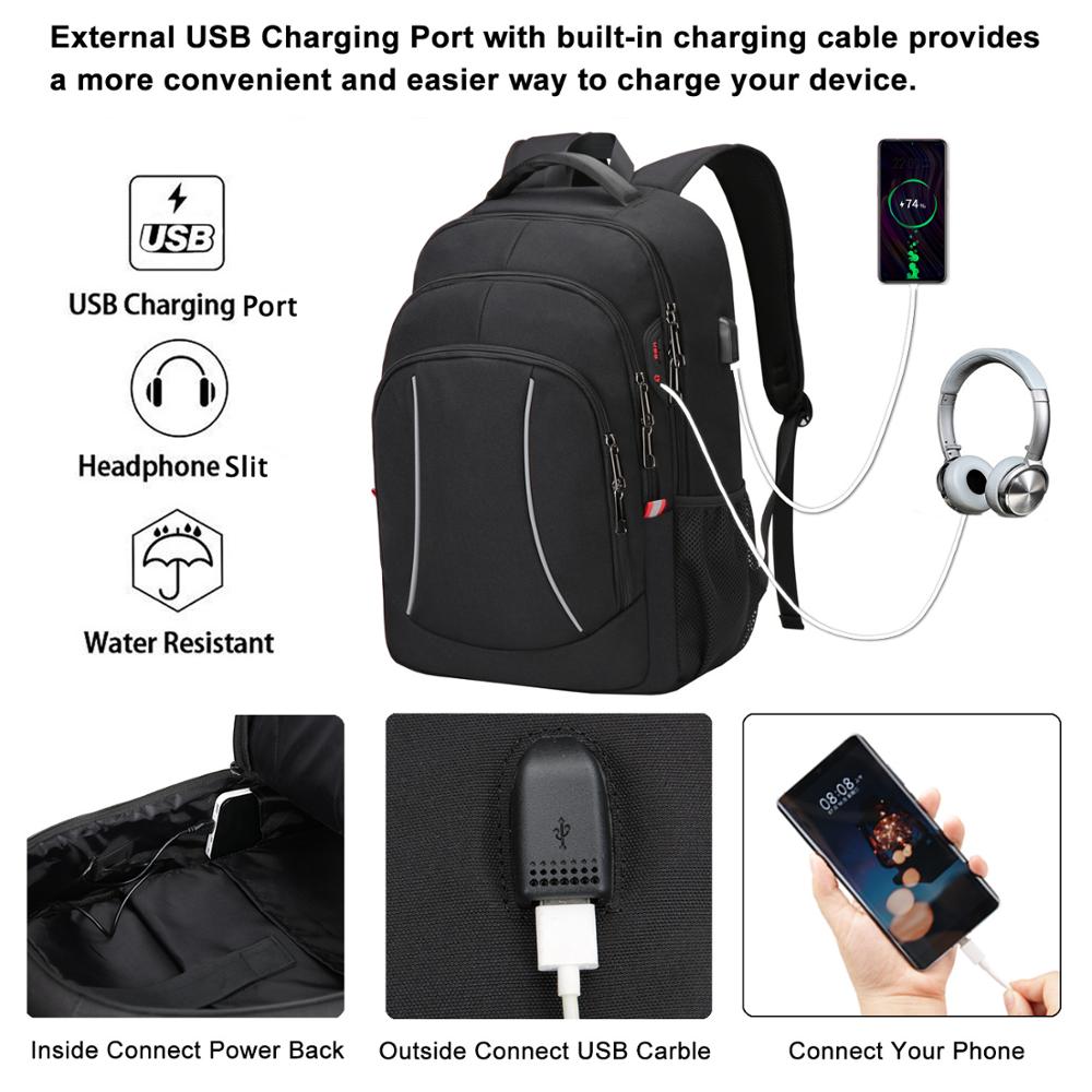 Ransel Laptop Travel Multifung - Laptop Backpack Anti Theft ulasan dan harga
