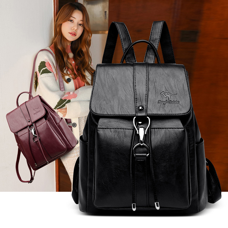 Anti Pencurian Ransel Wanita T - Laptop Backpack Anti Theft ulasan dan harga