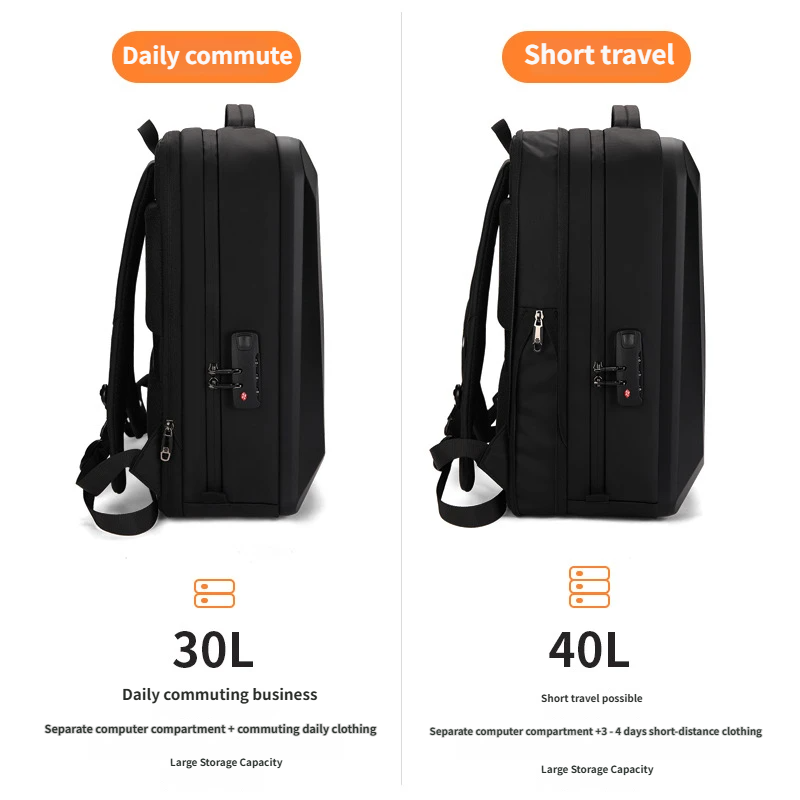 Ransel Laptop Hardshell 15.6-1 - Laptop Backpack Anti Theft ulasan dan harga