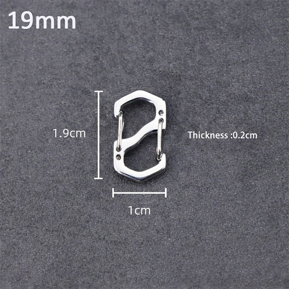 10 Buah Karabiner Tipe S Baja  - Laptop Backpack Anti Theft ulasan dan harga