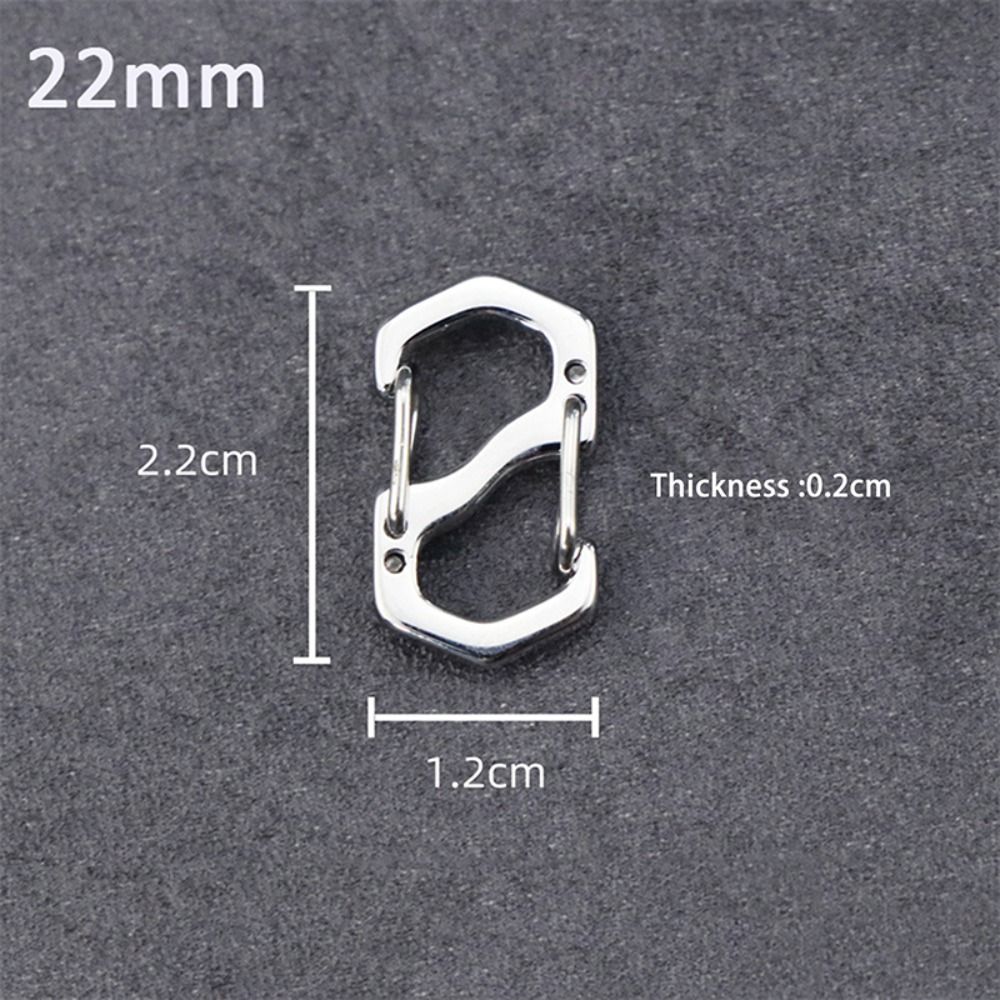 10 Buah Karabiner Tipe S Baja  - Laptop Backpack Anti Theft ulasan dan harga