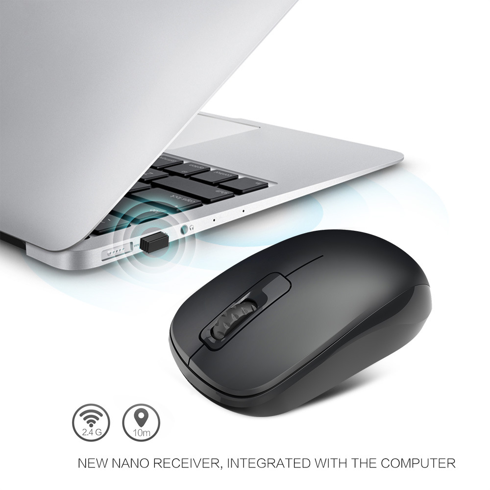 Set Mouse Keyboard Nirkabel 2. - Mini Wireless Mouse ulasan dan harga