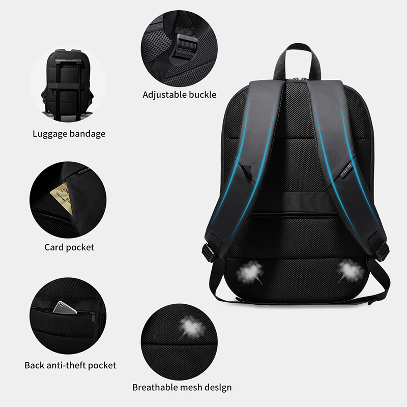 Ransel Laptop Pria Bisnis Ultr - Laptop Backpack Anti Theft ulasan dan harga