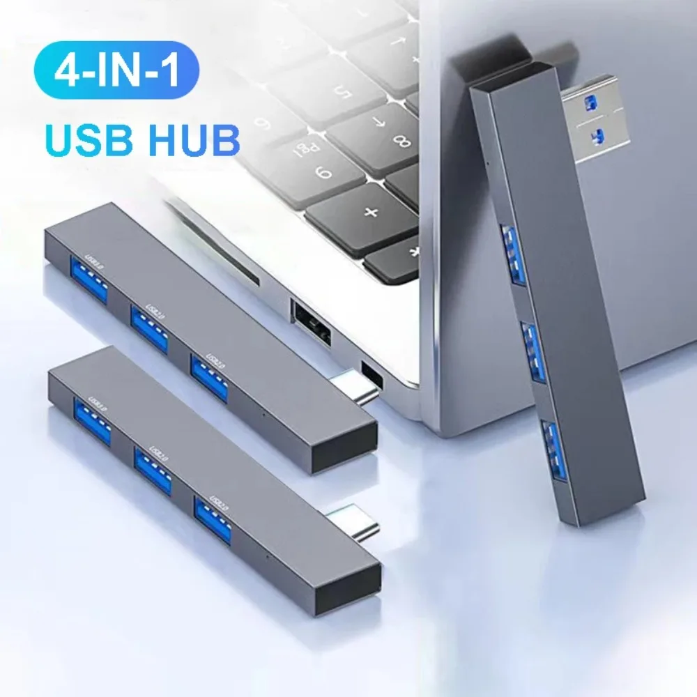Adaptor OTG Multi USB Splitter - Laptop Accessories Macbook ulasan dan harga