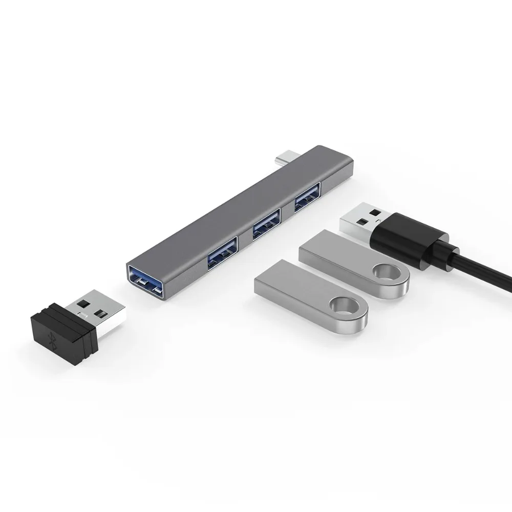Adaptor OTG Multi USB Splitter - Laptop Accessories Macbook ulasan dan harga