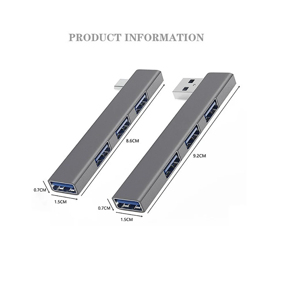 Adaptor OTG Multi USB Splitter - Laptop Accessories Macbook ulasan dan harga