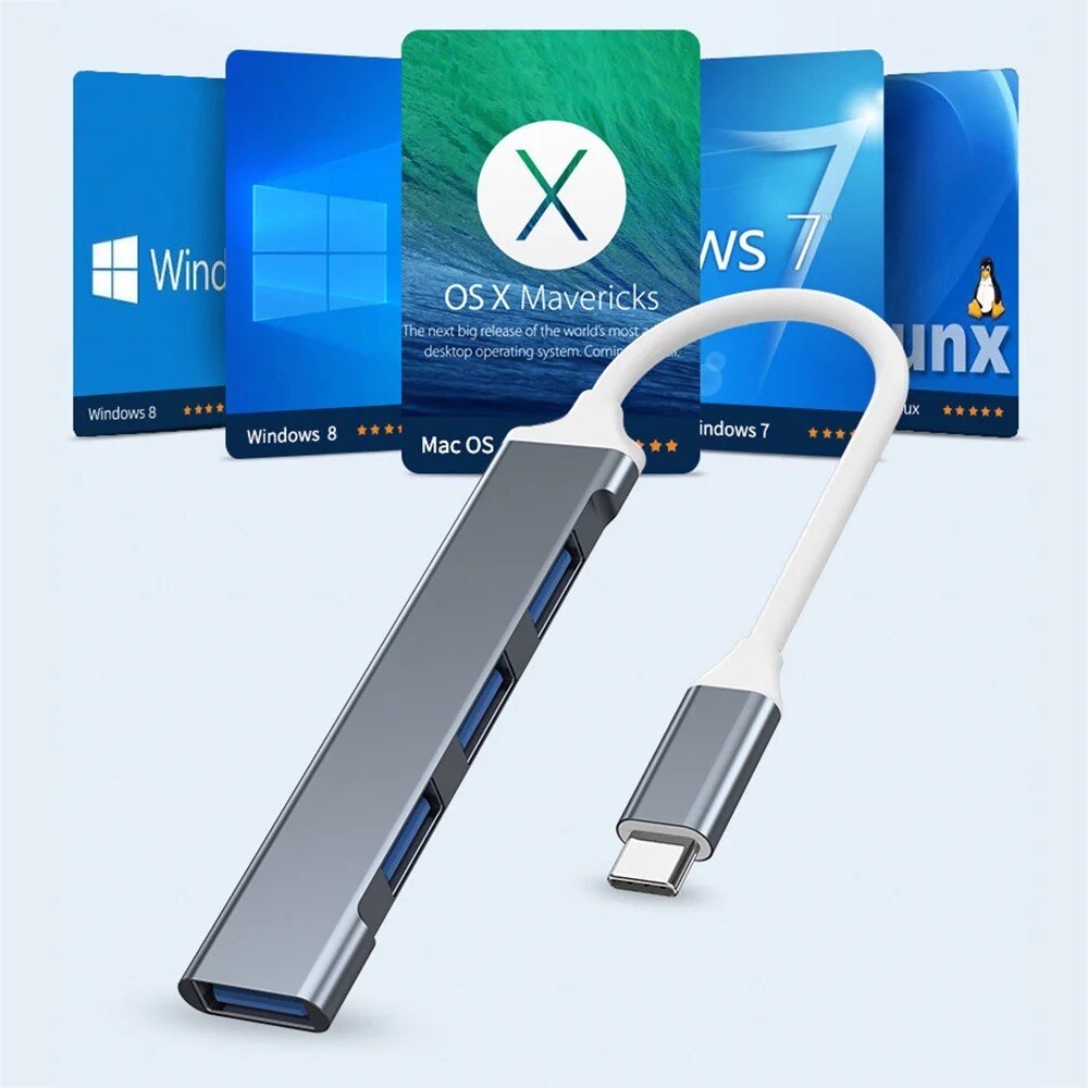 USB 3.0 Hub 4 Port USB Hub Kec - Laptop Accessories Macbook ulasan dan harga