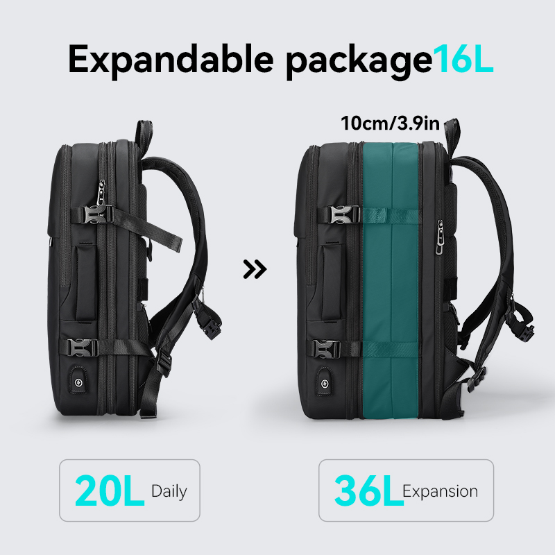 MARK RYDEN Ransel Pria Besar 3 - Laptop Backpack Anti Theft ulasan dan harga