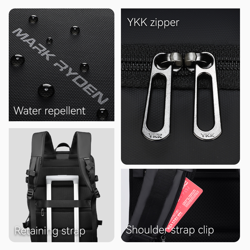 MARK RYDEN Ransel Pria Besar 3 - Laptop Backpack Anti Theft ulasan dan harga
