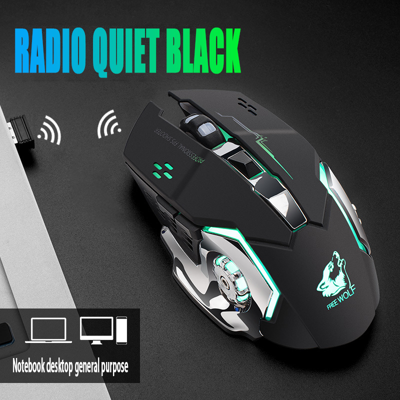 Wolf X8 Mouse Gaming tanpa kab - Laptop Electronics Accessories ulasan dan harga