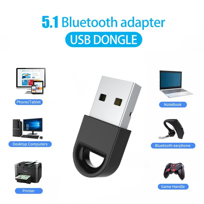 Adaptor USB Bluetooth 5.1 Adap - Mini Wireless Mouse ulasan dan harga