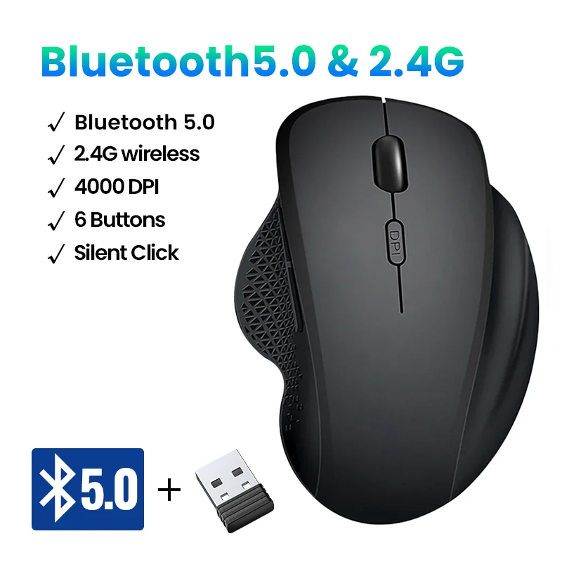 Mouse Bluetooth nirkabel, dapa - Laptop Electronics Accessories ulasan dan harga