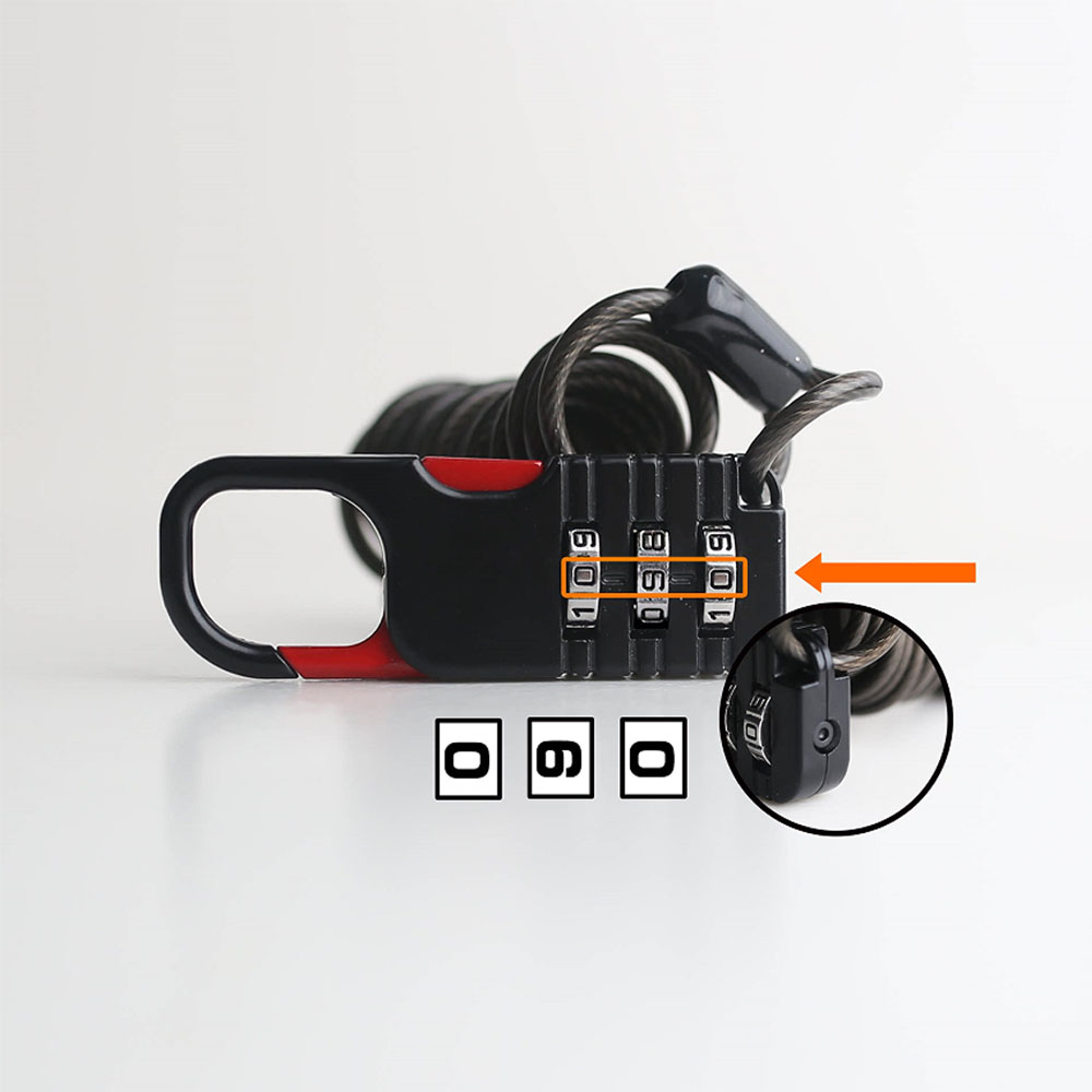 Gembok Kombinasi 3 Digit denga - Laptop Backpack Anti Theft ulasan dan harga
