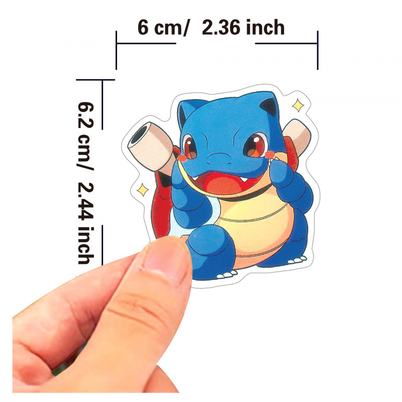 49pcs Stiker Kartun Anime Kawa - Laptop Accessories To Gift ulasan dan harga