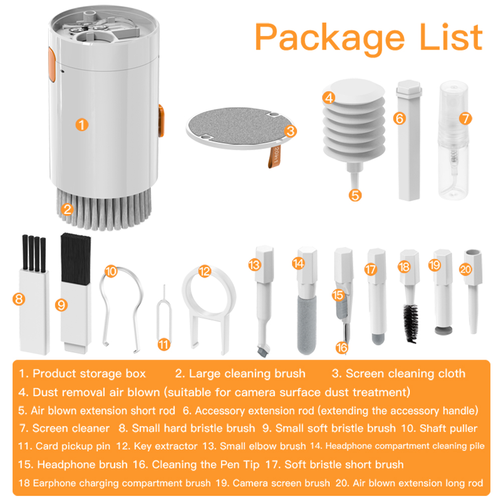 Peralatan Pembersih Produk Ele - Laptop Accessories Cleaning Kit ulasan dan harga